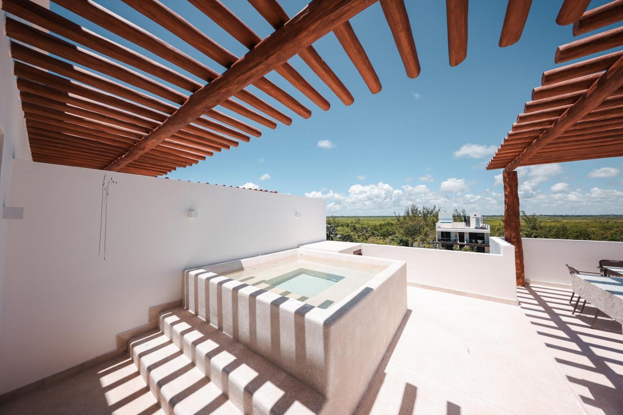 Porto Blu Lejlighed Puerto Morelos Eksteriør billede