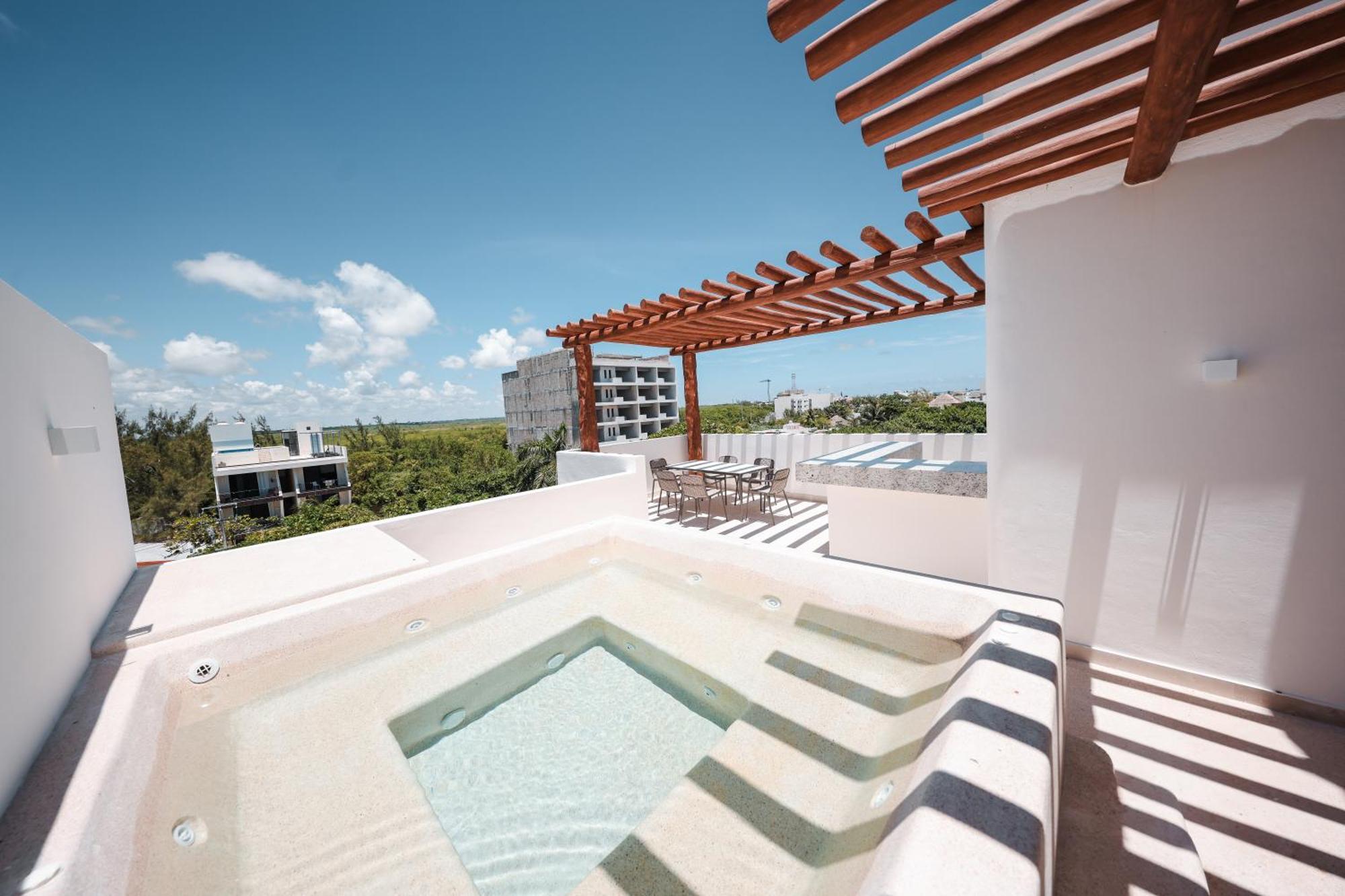 Porto Blu Lejlighed Puerto Morelos Eksteriør billede